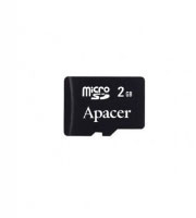 Apacer 2 GB, microSD , Secure Digital, w/o adapter (AP2GMCSD-RA)